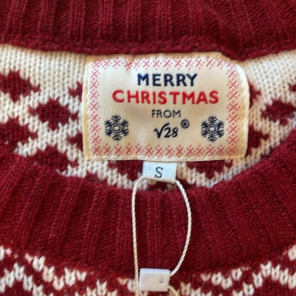 V 28 Merry Christmas Sweater Trees & Deer Design - Picture 5 of 5